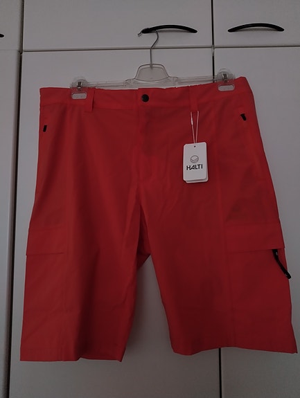 Halti Reissu stretch shortsit 4XL oranssi