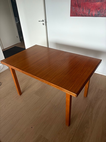Vintage teak ruokapöytä