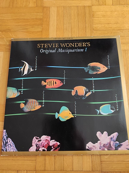 Stevie Wonder`s : Original musiquarium I, LP.  Kaksi levyä.