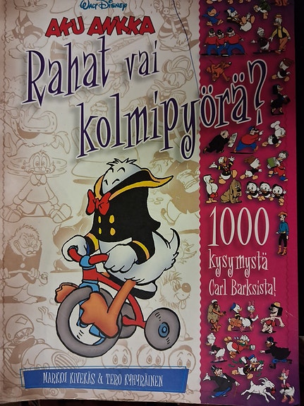Rahat vai kolmipyörä? - 1000 kysymystä Carl Barksista - kirja