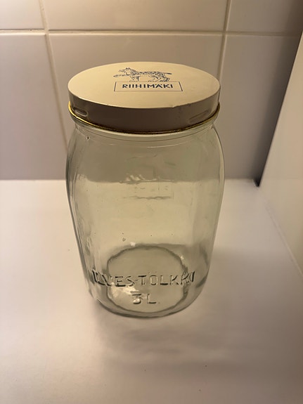 Ilves lasipurkki 3 ltr