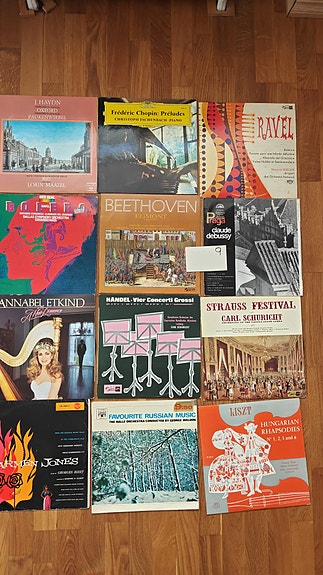 Vintage LP-levy 1960-70-luku Klassinen musiikki