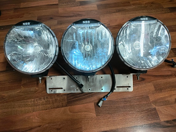 NBB ALPHA 225 Xenon lisävalot 3kpl