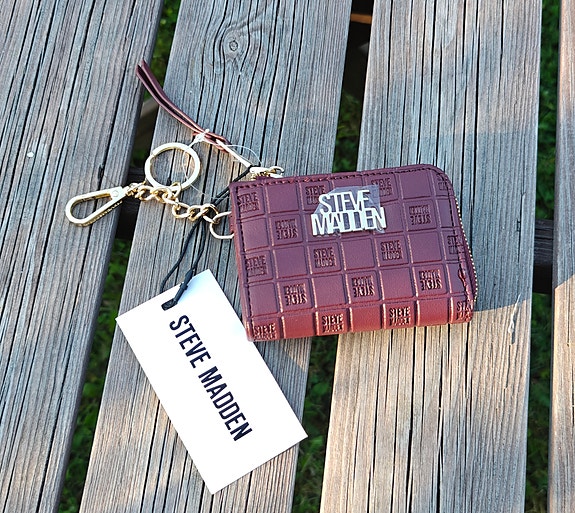 ♥️ Steve Madden kukkaro lompakko rahapussi clutch pieni laukku