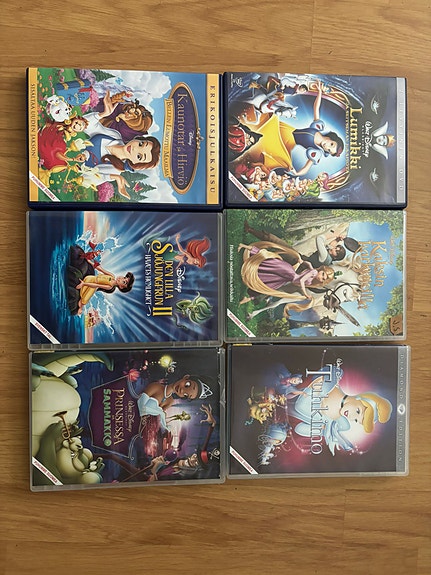 Disney DVD-elokuvapaketti