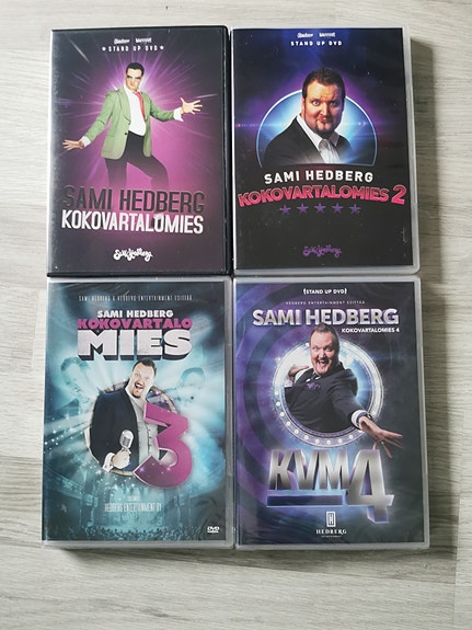 Sami Hedberg Kokkovartalomies DVD
