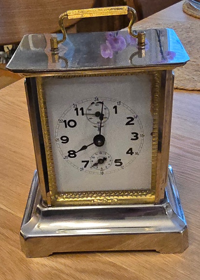 Junghans pöytäkello, morsius- kello