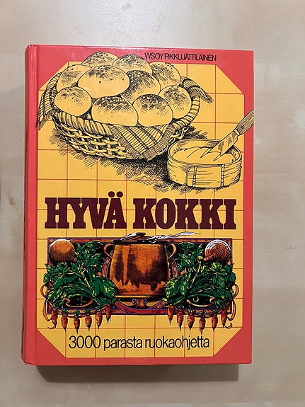 Hyvä kokki - 3000 parasta ruokaohjetta keittokirja