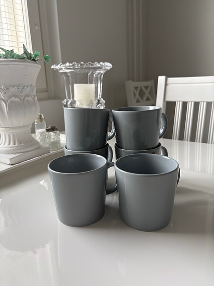 Iittala Teema mukit harmaa