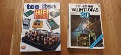 hifi-stereo VALINTAOPAS 80 ja HIFI tee itse HIFI LAITTEITA kirjat