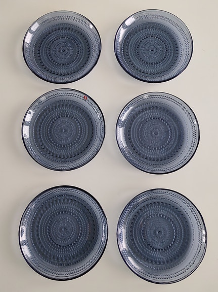Iittala Kastehelmi lautaset 6kpl