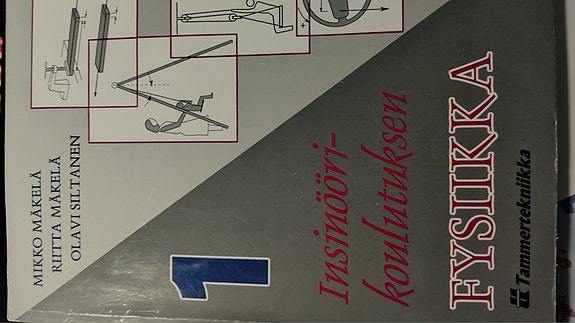 Insinöörikoulutuksen fysiikan oppikirjat 1–2