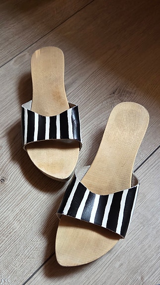 marimekko puukengät / pistokkaat, koko 37