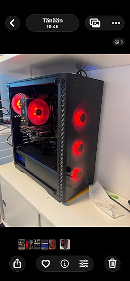 pöytätietokonesetti Rtx 3060 intel i7 240hz