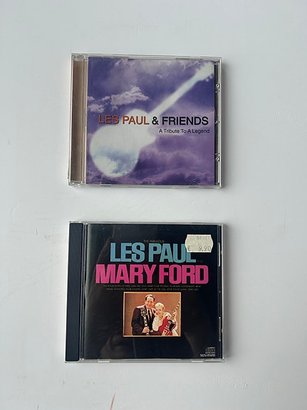 Les Paul CD-levyt (Les Paul & Friends, Les Paul & Mary Ford)