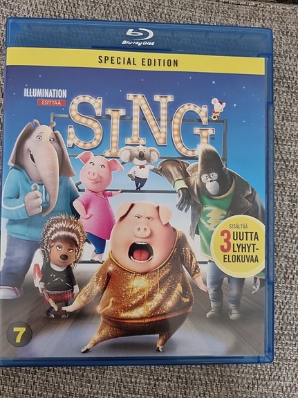 Sing Special Edition Blu-ray-elokuva