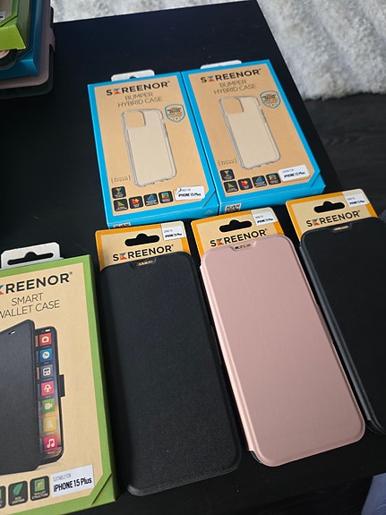 Iphone 15plus kuoria 6kpl