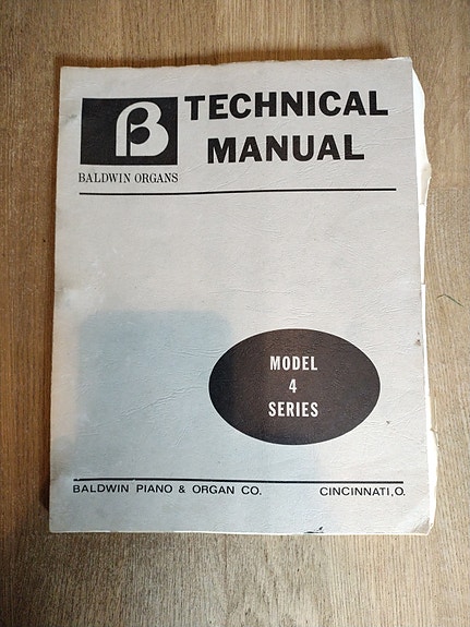 Baldwin Model 4 korjauskirja