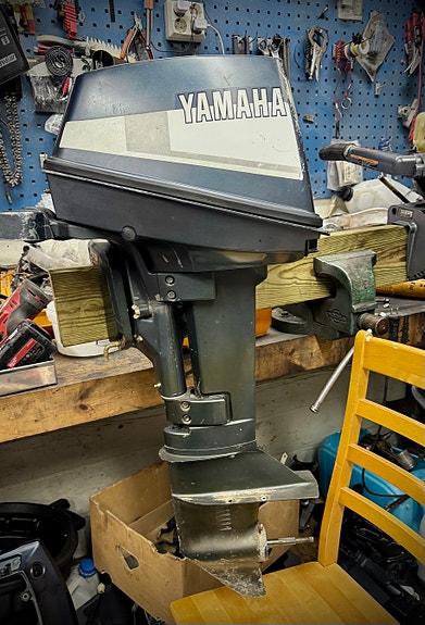 Yamaha 8 cm. 2-tahti osina