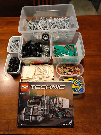 Lego 42078, Technic - Mach Anthem rekka