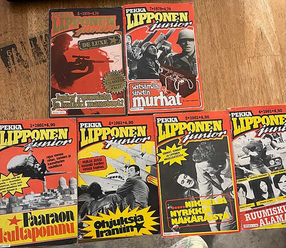 Pekka Lipponen junior 1979 ja 1981 luvuilta