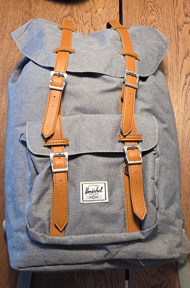 Herschel kangasreppu harmaa unisex
