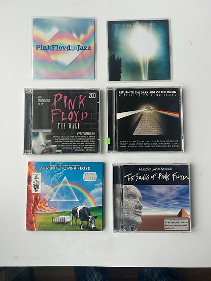Tributes to Pink Floyd 10 CD-levyjen kokoelma 6 kpl