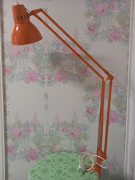 Retro/vintage-pöytävalaisin