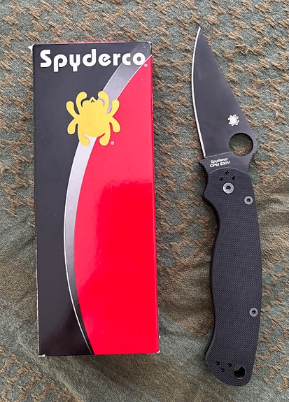 Spyderco Para Military 2 CPM S30V taittoveitsi