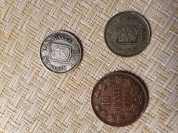 Suomen vanhat kolikot kokoelmaan