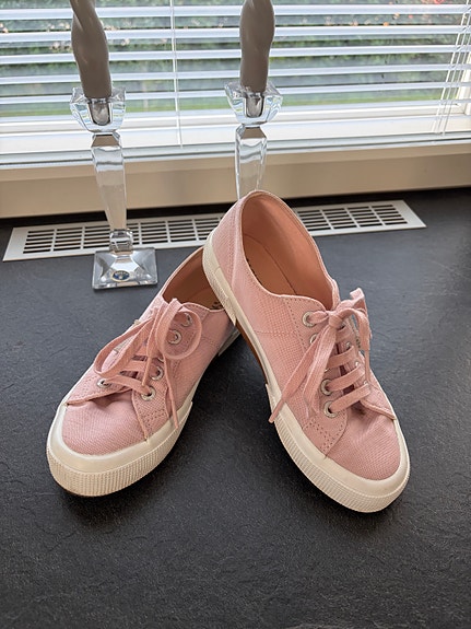 Superga kangastennarit koko 36 vaaleanpunainen