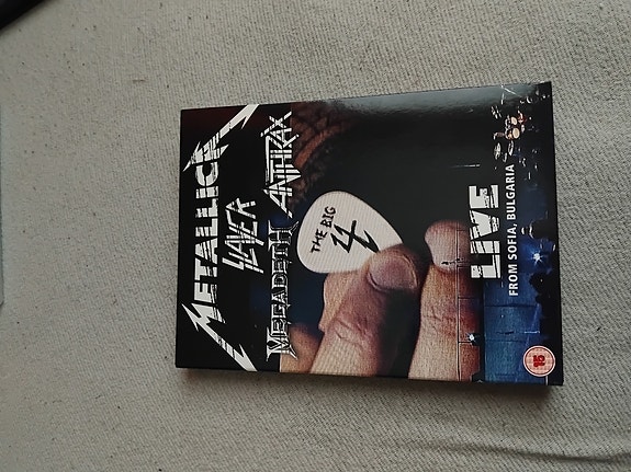 Metallica Slayer Megadeth Anthrax The Big 4 Live From Sofia Bulgaria DVD