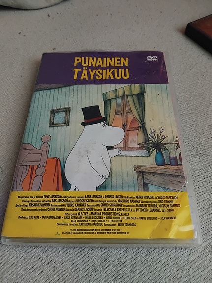 Muumit Punainen täysikuu DVD