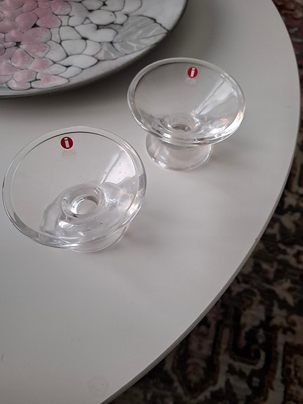 Iittala kartio kynttilänjalka