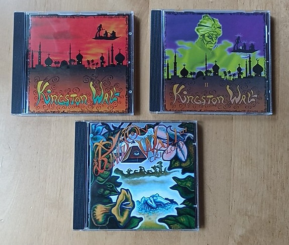 Kingston Wall I. II ja III CD-levyt