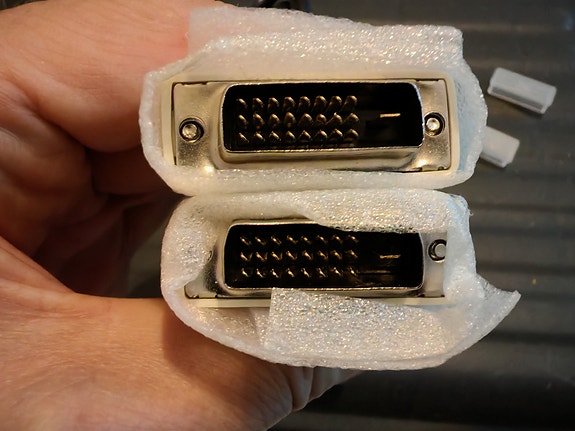 Delock DVI-kaapeli 24+1 uros - DVI 24+1 uros 1,5 m - musta