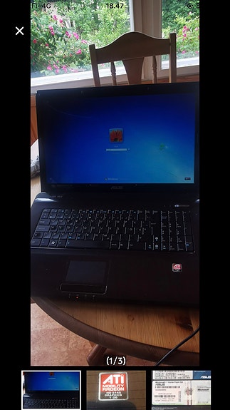Asus 17,3” läppäri