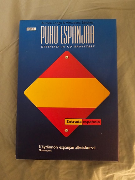 Puhu espanjaa oppikirja ja CD-äänitteet, kielet ja sanakirjat
