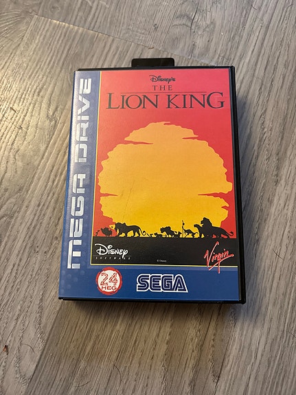 Sega Mega Drive Disney The Lion King -peli