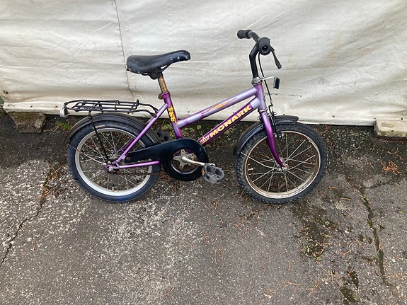 Monark lasten polkupyörä 16" violetti