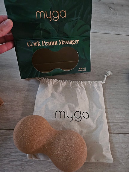 Myga Cork Peanut Massager hierontaväline