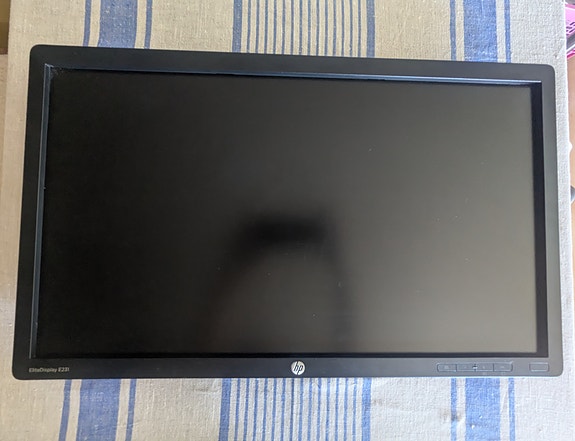 HP EliteDisplay E231 näyttö 25" musta