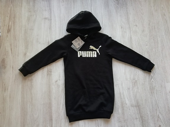 Uusi Puma musta collegemekko 116cm (ovh 50€)