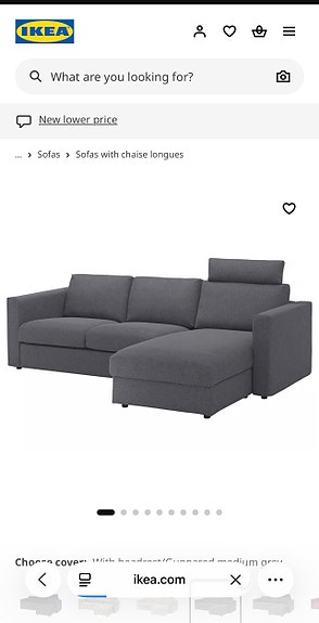 VILME IKEA sohva uusi