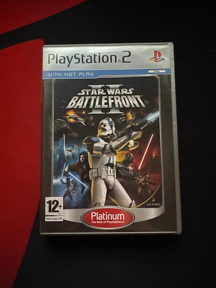 PlayStation 2 Star Wars Battlefront Platinum