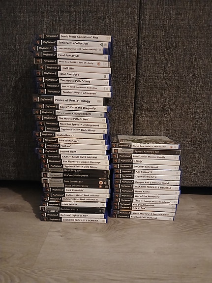 Playstation pelejä ps1 ps2 ps3 ps4 ps5 pelit