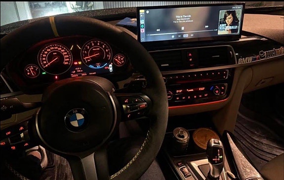 Xtrons 14.9" Android -näyttö / multimediasoitin (BMW 3- & 4-sarja, NBT EVO)