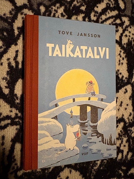 Tove Jansson Taikatalvi kirja Muumit