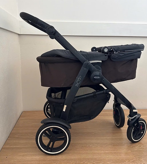 Graco Evo XT yhdistelmävaunut + koppa