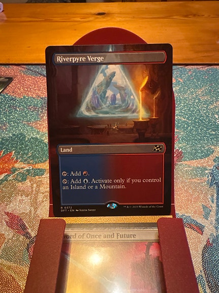 Magic the Gathering Riverpyre Verge land-kortti